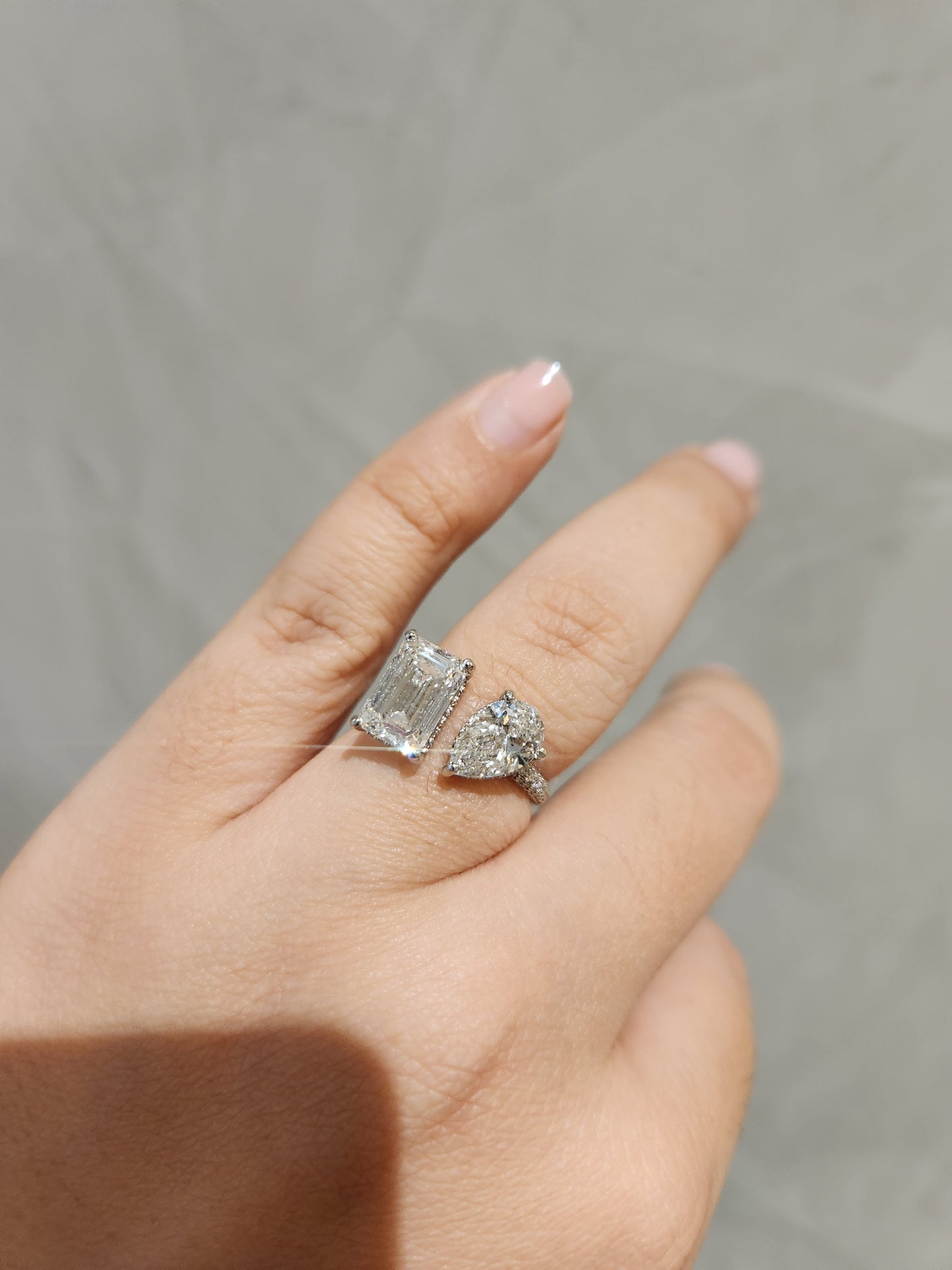 14kt Gold Emerald 3.05ct Solitaire Ring