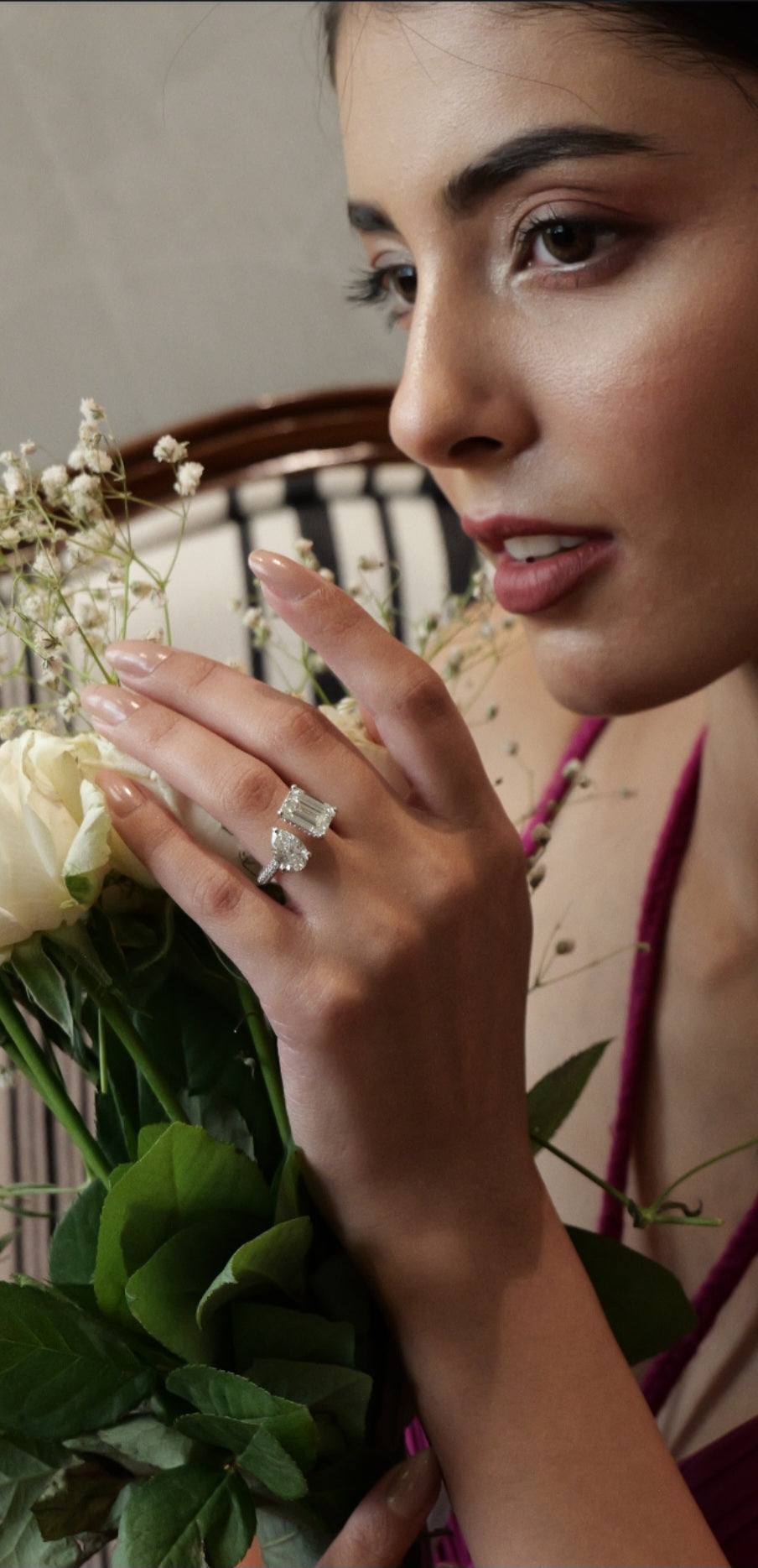14kt Gold Emerald 3.05ct Solitaire Ring