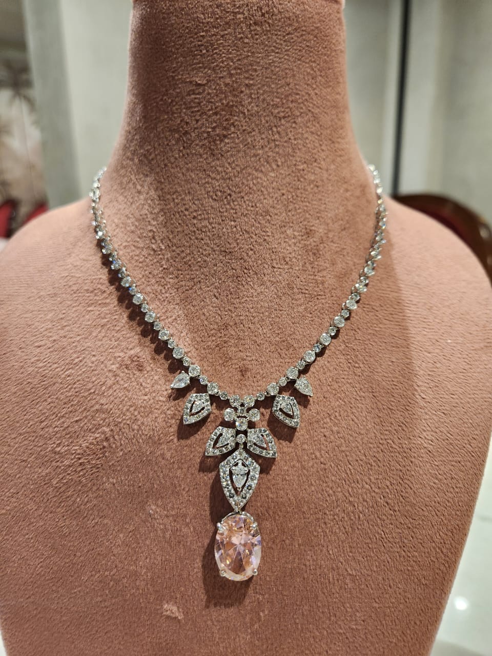 14kt Gold Rose Necklace